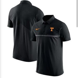 Men's Nike Black TENNESSEE Coaches Performance Polo